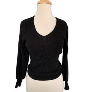 Philosophy Black Longsleeve sweater